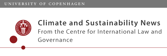 UCPH newsletter: Climate Law Newsletter
