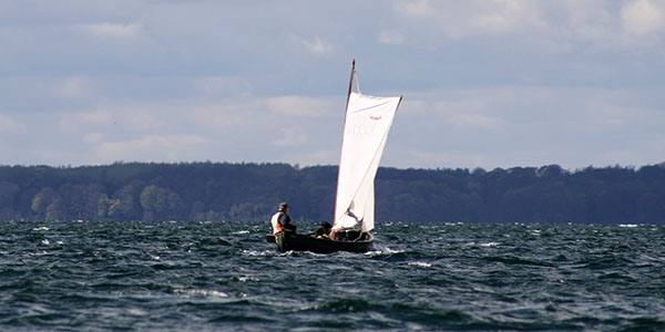 Sejlbåd på havet