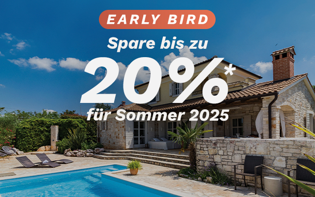 Sommerurlaube 2025, bis zu 20%*
